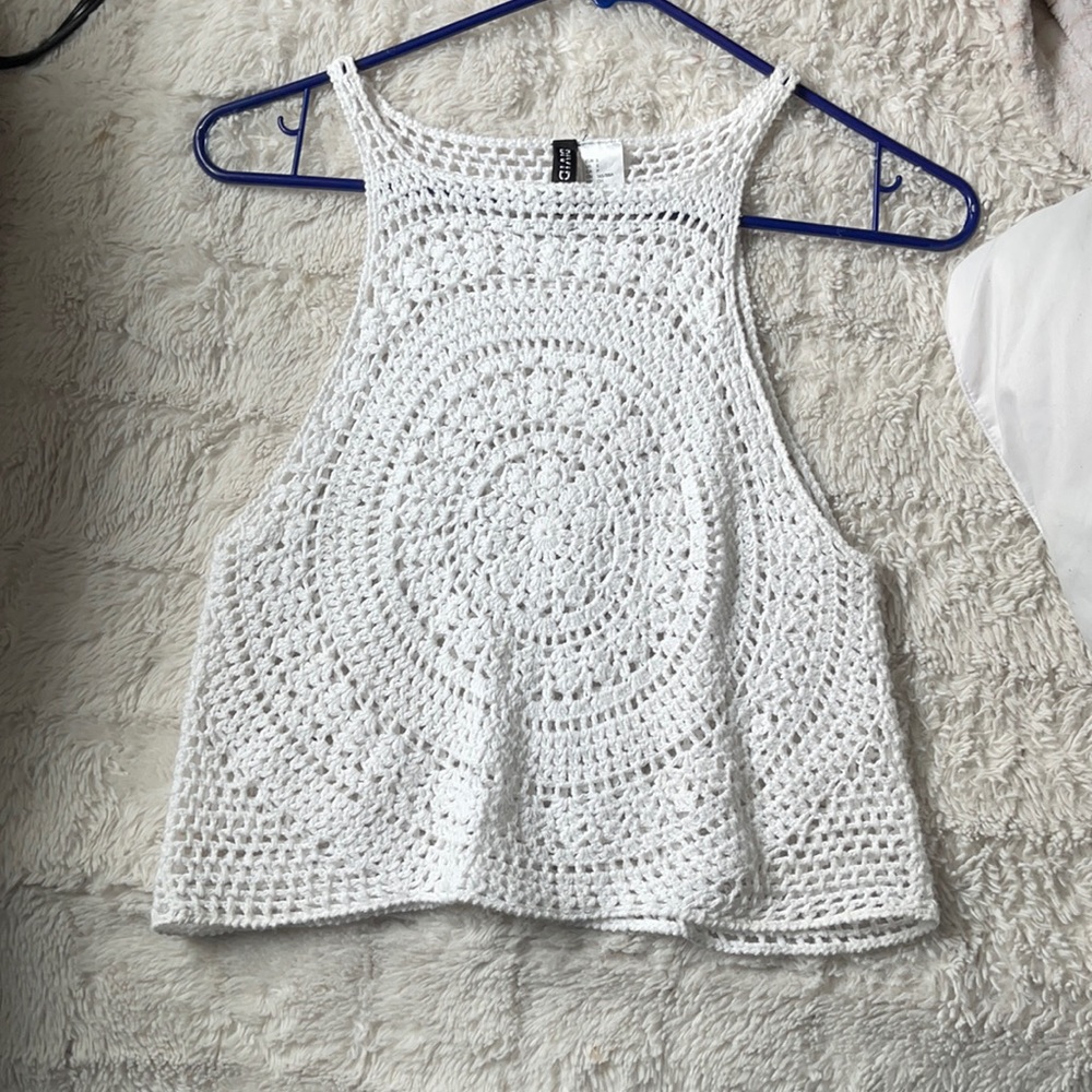 knitted crop top